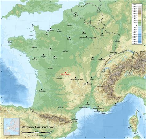 saint laurent europe|saint laurent france map.